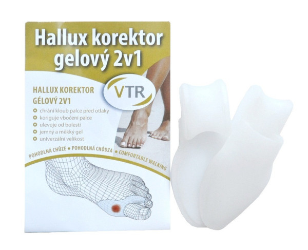 VTR Hallux korektor gelový 2v1