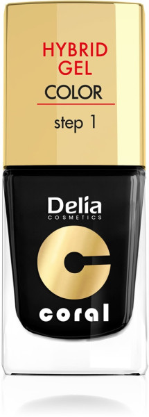 Delia Cosmetic Lak Hybrid gel 11ml 26 Černý