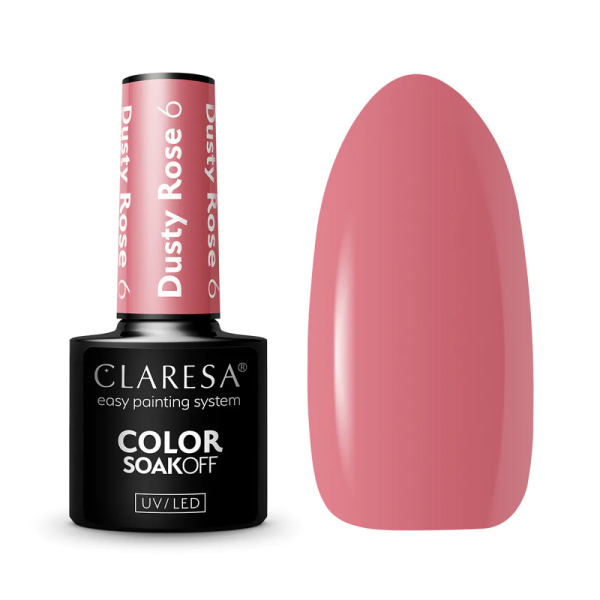 Claresa Gel-lak Dusty rose 5g 06