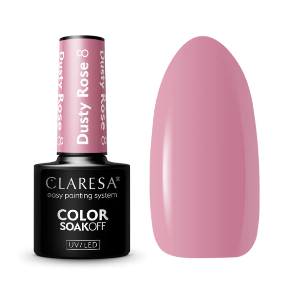 Claresa Gel-lak Dusty rose 5g 08