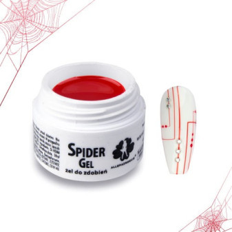 Allepaznokcie Gel Spider UV/LED 3ml Red