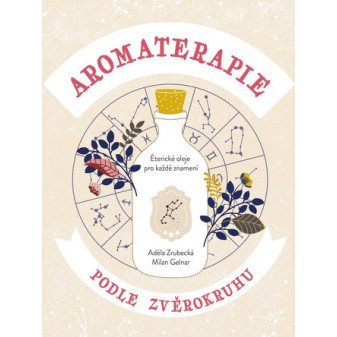 Kniha Aromaterapie podle zvěrokruhu A. Zrubecké a M. Gelnara