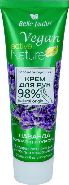 Belle Jardin Krém na ruce Vegan active Nature Levandule 85ml