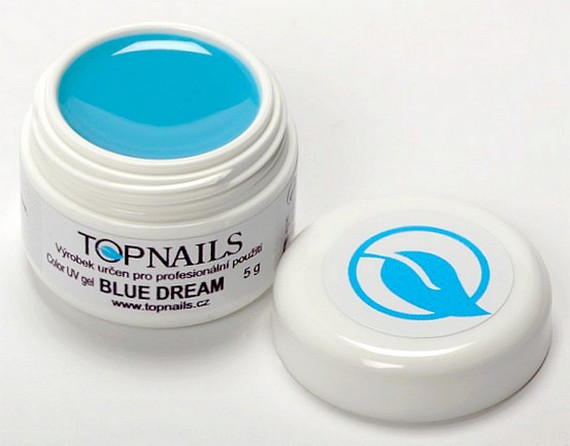 Topnails UV Gel barevný Full 5g Blue dream