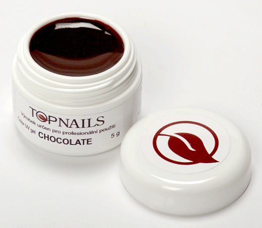 Topnails UV Gel barevný Full 5g Chocolate