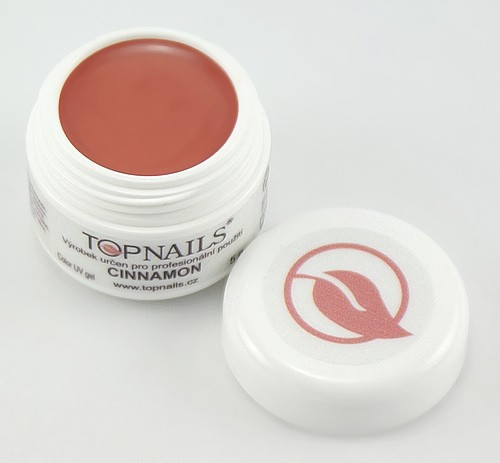 Topnails UV Gel barevný Full 5g Cinnamon