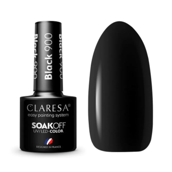 Claresa Gel-lak 5g Black 900