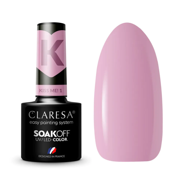 Claresa Gel-lak Kiss Me! 5g 01