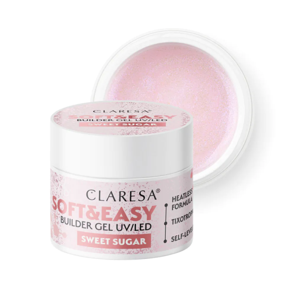 Claresa Gel stavěcí Soft&Easy Sweet sugar 12g