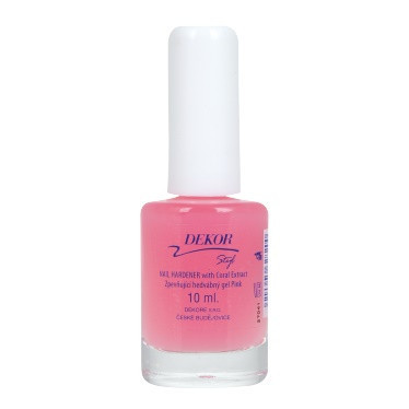 Dekor péče Nail Hardener with Coral Extract 10ml