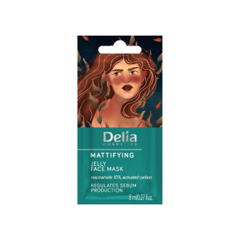 Delia Cosmetic  Maska pleťová Matující gelová 8ml