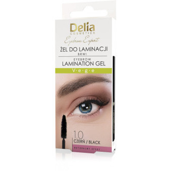 Delia Cosmetic Gel na laminaci obočí 4ml černý