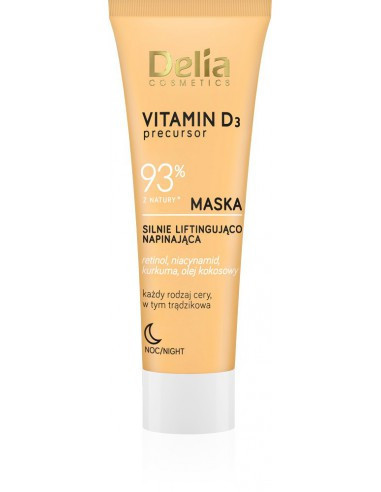 Delia Cosmetic  Maska pleťová liftingová Vitamin D3 precursor 50ml