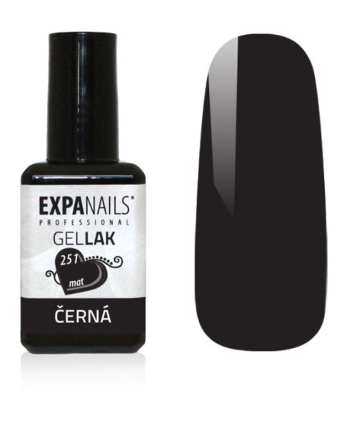 Expa Nails Gel lak 5ml Černá