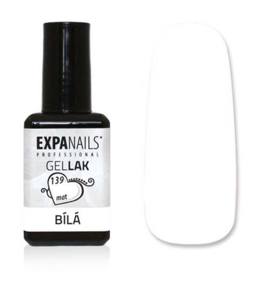 Expa Nails Gel lak 5ml Bílá