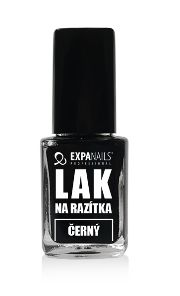 Expa Nails Lak na razítka 12ml Černý