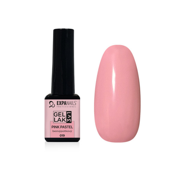 Expa Nails Gel lak 3v1 5ml Pink pastel