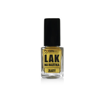 Expa Nails Lak na razítka 12ml Zlatý