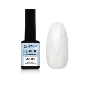Expa Nails Quick finish gel Milky bezvýpotkový 11ml