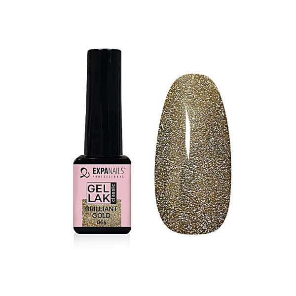 Expa Nails Gel lak 5ml Brilliant Gold