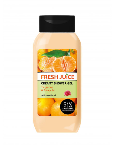 Fresh Juice Gel sprchový krémový Mandarinka&Havajský zázvor Awapuhi 400ml