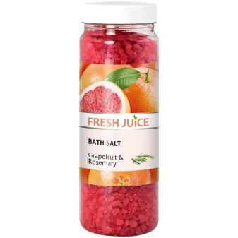 Fresh Juice Sůl koupelová Grapefruit a rozmarýn 700g