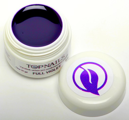 Topnails UV Gel barevný Full 5g Violet