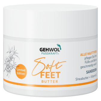 Gehwol Fusskraft Soft Feet Butter s rakytníkem 50ml limitovaná edice