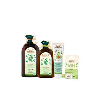 Green Pharmacy Balíček na normální vlasy 460ml