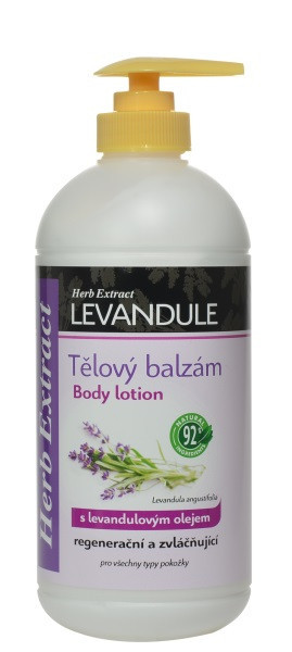 Herb Extract Balzám tělový s levandulovým olejem 500ml