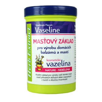 Herb Extract Vazelína Masťový základ 380ml