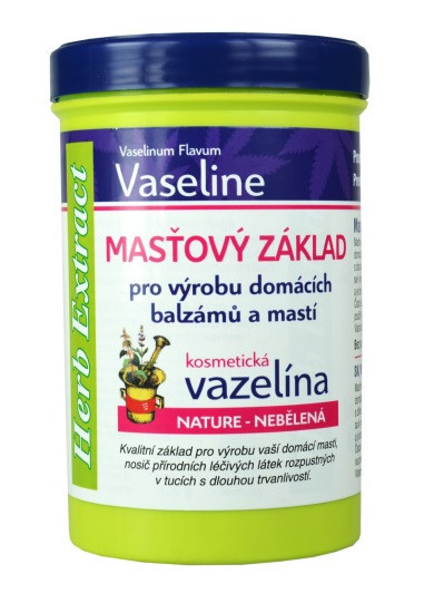 Herb Extract Vazelína Masťový základ 380ml