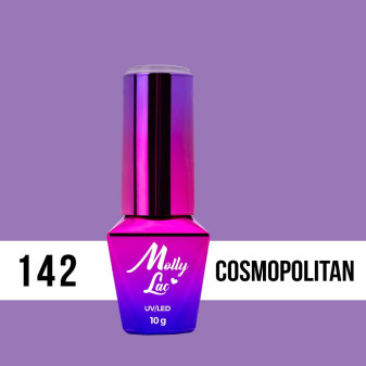 Molly Lac Gel-lak  UV/LED 10g Flamingo cosmopolitan 142