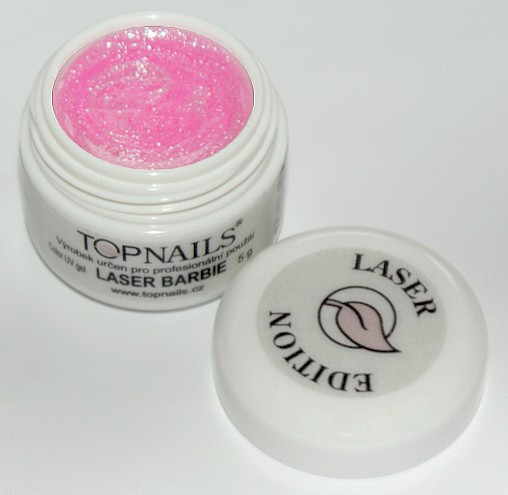 Topnails UV Gel barevný Laser 5g Barbie