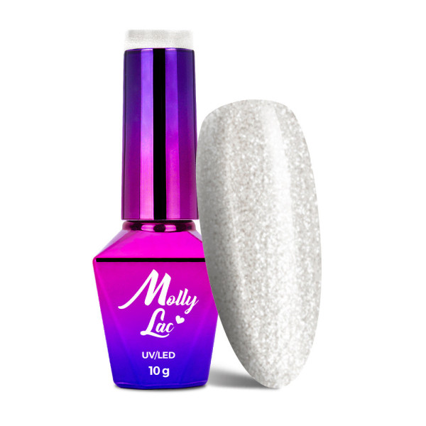 Molly Lac Gel-lak  UV/LED 10g Fantasyladn Glitter Weekend Wibes 314