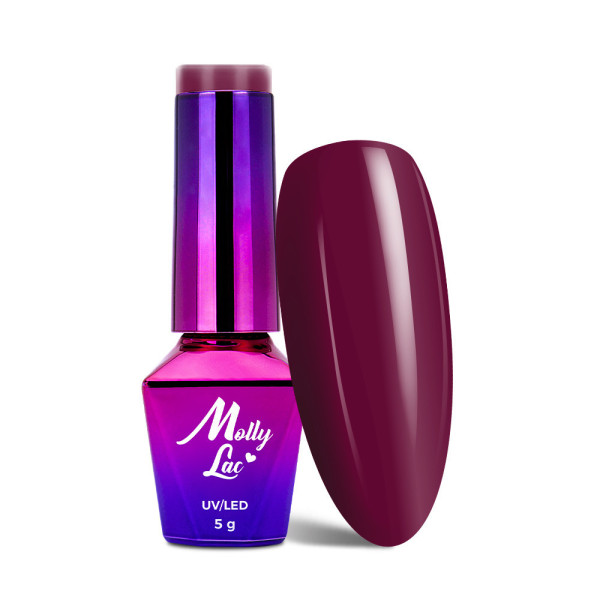 Molly Lac Gel-lak  UV/LED 5ml Burgundy 41