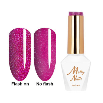 Molly Lac Gel-lak UV/LED Flashing Lights 8g Rose Of Dreams 601