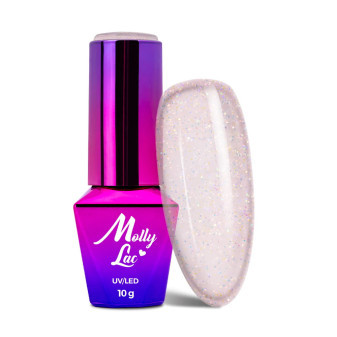 Molly Lac Gel-lak UV/LED Fantasyland Glitter Glam rock 10g 316