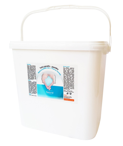 Medistar Parafín Pastilky kbelík Natural 5kg Premium