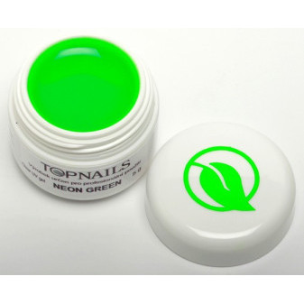 Topnails UV Gel barevný Neon 5g Green 522