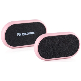 F3 system Oválek na pedikúru smirkový Pink