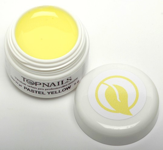 Topnails UV Gel barevný Pastel 5g Yellow