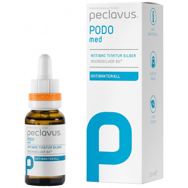 PECLAVUS PODOmed AntiBAC Tinktura Silver 20ml