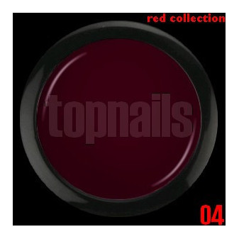 Topnails UV Gel barevný Red collection 5g 04