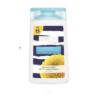 Ryor Mléko opalovací SPF 15 200ml