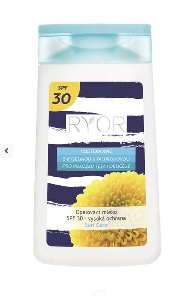 Ryor Mléko opalovací SPF 30 200ml