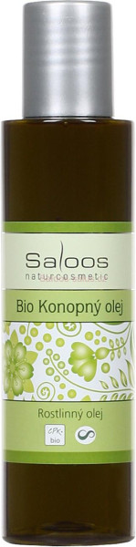 Saloos Bio Olej masážní konopný 125ml