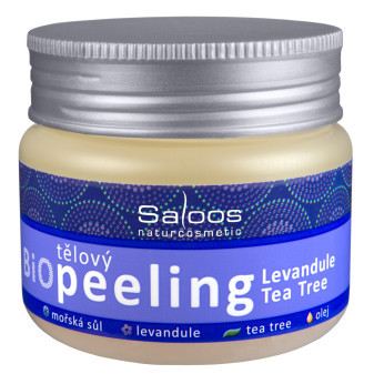 Saloos Bio Peeling levandule a Tea Tree 140ml