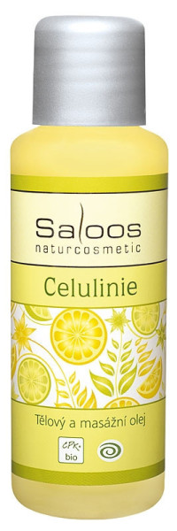 Saloos Bio Olej masážní a tělový Celulinie 50ml