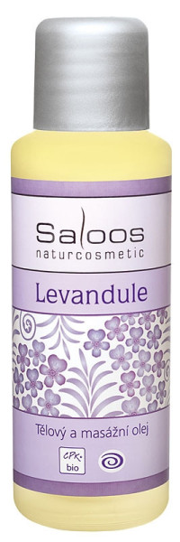 Saloos Bio Olej masážní Levandule 50ml